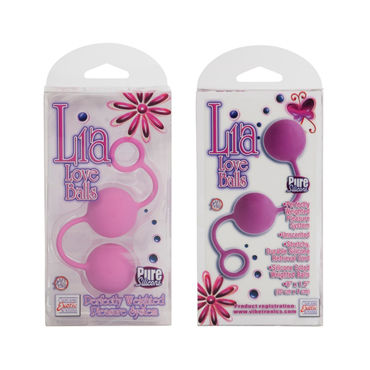 California Exotic Lia Love Balls, розовые - Вагинальные шарики - купить в секс шопе California Exotic Lia Love Balls, розовые - Вагинальные шарики - купить в секс шопе