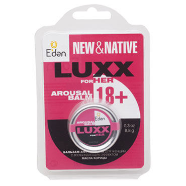 Eden Luxx, 8,5мл, Возбуждающий бальзам-афродизиак для женщин Eden Luxx, 8,5мл, Возбуждающий бальзам-афродизиак для женщин
