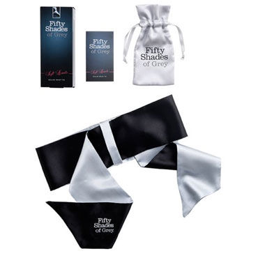 Fifty Shades of Grey Satin Deluxe Blindfold, Шелковая повязка на глаза Fifty Shades of Grey Satin Deluxe Blindfold, Шелковая повязка на глаза