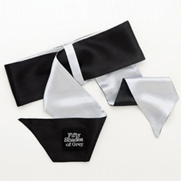 Fifty Shades of Grey Satin Restraint Wrist Tie, Широкая лента для фиксации Fifty Shades of Grey Satin Restraint Wrist Tie, Широкая лента для фиксации