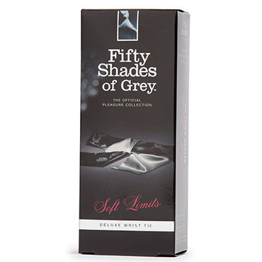 Fifty Shades of Grey Satin Restraint Wrist Tie - Широкая лента для фиксации - купить в секс шопе Fifty Shades of Grey Satin Restraint Wrist Tie - Широкая лента для фиксации - купить в секс шопе