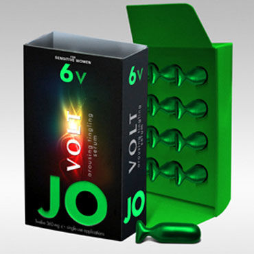 System JO Volt 6V, 12х4,32мг, Возбуждающая сыворотка для женщин с мягким воздействием System JO Volt 6V, 12х4,32мг, Возбуждающая сыворотка для женщин с мягким воздействием