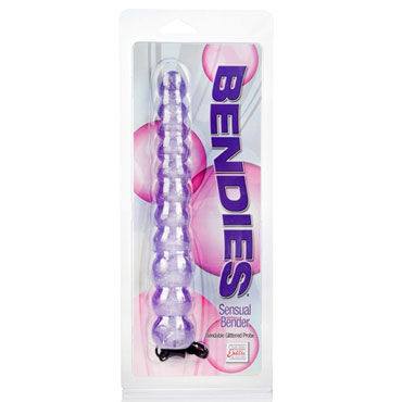 California Exotic Bendies Sensual Benders, фиолетовый - Анальная елочка - купить в секс шопе California Exotic Bendies Sensual Benders, фиолетовый - Анальная елочка - купить в секс шопе