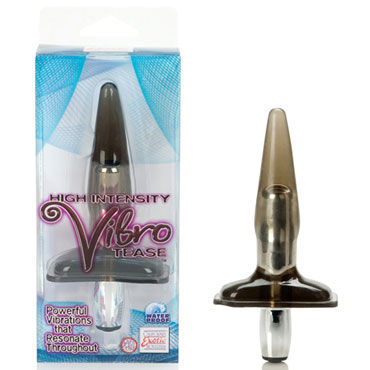 California Exotic High Intensity Vibro Tease, черный, Анальный вибростимулятор California Exotic High Intensity Vibro Tease, черный, Анальный вибростимулятор