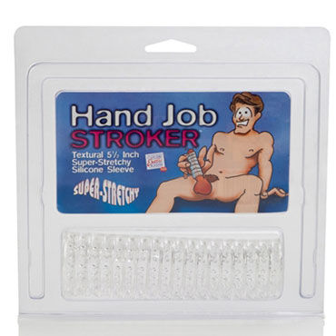 California Exotic Hand Job Stroker - Насадка-мастурбатор - купить в секс шопе California Exotic Hand Job Stroker - Насадка-мастурбатор - купить в секс шопе