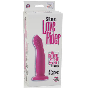 California Exotic Love Rider G-Caress Probes, розовый - Страпон к трусикам - купить в секс шопе California Exotic Love Rider G-Caress Probes, розовый - Страпон к трусикам - купить в секс шопе