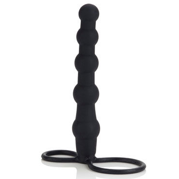 California Exotic Love Rider Beaded Dual Penetrator, черный - фото, отзывы California Exotic Love Rider Beaded Dual Penetrator, черный - фото, отзывы