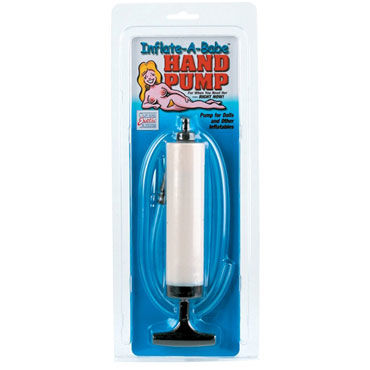 California Exotic Inflate-A-Babe Hand Pump - Насос для надувания кукол - купить в секс шопе California Exotic Inflate-A-Babe Hand Pump - Насос для надувания кукол - купить в секс шопе