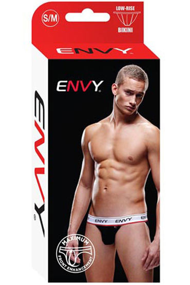 Envy трусы, черные - С заниженной талией - купить в секс шопе Envy трусы, черные - С заниженной талией - купить в секс шопе