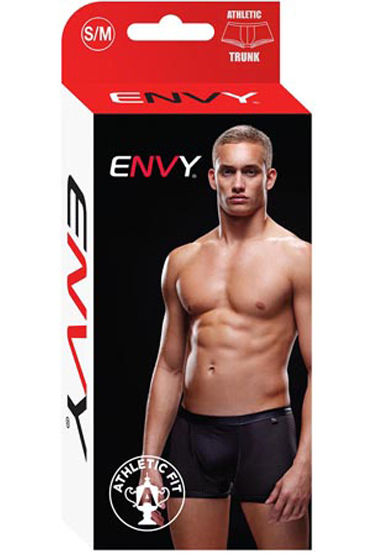 Envy трусы, черные - С блестящей окантовкой - купить в секс шопе Envy трусы, черные - С блестящей окантовкой - купить в секс шопе