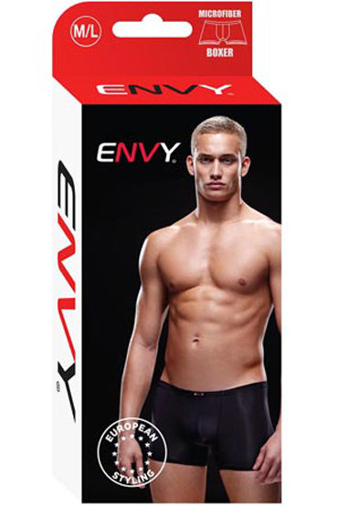 Envy трусы, черные - Мужские, боксеры - купить в секс шопе Envy трусы, черные - Мужские, боксеры - купить в секс шопе