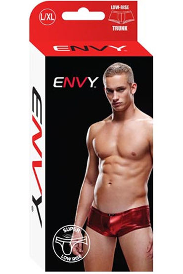 Envy трусы, красные - Из блестящего материала - купить в секс шопе Envy трусы, красные - Из блестящего материала - купить в секс шопе