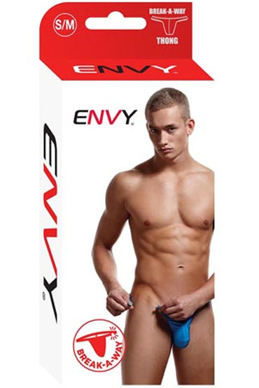 Envy трусы, голубые - Мужские тонги с застежкой - купить в секс шопе Envy трусы, голубые - Мужские тонги с застежкой - купить в секс шопе