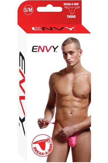 Envy трусы, розовые - Мужские тонги с застежкой - купить в секс шопе Envy трусы, розовые - Мужские тонги с застежкой - купить в секс шопе