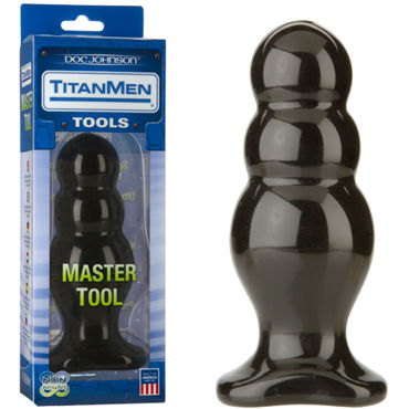 Doc Johnson Titanmen Master Tool # 4, Анальная пробка оригинальной формы Doc Johnson Titanmen Master Tool # 4, Анальная пробка оригинальной формы