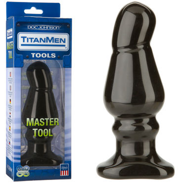 Doc Johnson Titanmen Master Tool # 5, Анальная пробка анатомической формы Doc Johnson Titanmen Master Tool # 5, Анальная пробка анатомической формы