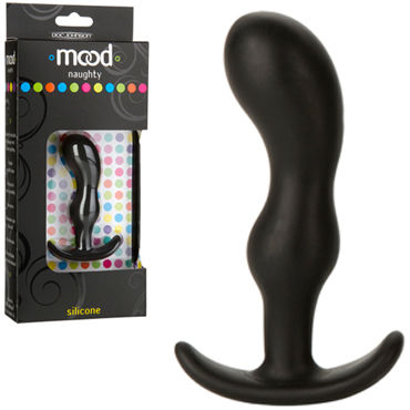 Doc Johnson Mood Naughty-2, 8,5 см, Анальная пробка эргономичной формы Doc Johnson Mood Naughty-2, 8,5 см, Анальная пробка эргономичной формы
