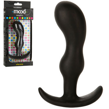 Doc Johnson Mood Naughty-2, 12 см, Анальная пробка эргономичной формы Doc Johnson Mood Naughty-2, 12 см, Анальная пробка эргономичной формы