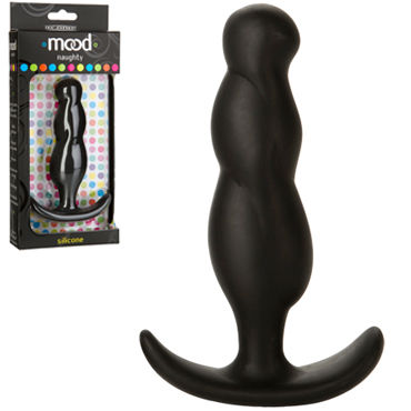 Doc Johnson Mood Naughty-3, 12 см, Рельефный анальный стимулятор Doc Johnson Mood Naughty-3, 12 см, Рельефный анальный стимулятор