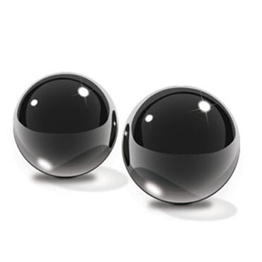 Pipedream Medium Black Glass Ben-Wa Balls - фото, отзывы Pipedream Medium Black Glass Ben-Wa Balls - фото, отзывы