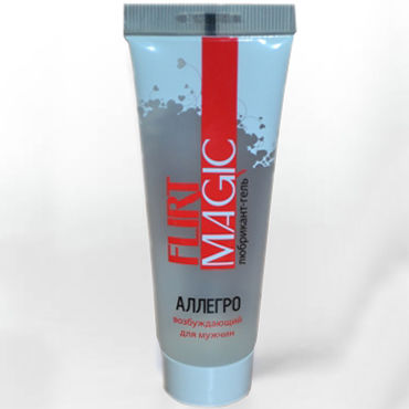 Flirt Magic Аллегро, 50 мл, Возбуждающий лубрикант для мужчин Flirt Magic Аллегро, 50 мл, Возбуждающий лубрикант для мужчин
