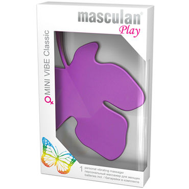 Masculan Mini Vibe Classic, фиолетовый, Стимулятор клитора в виде листочка Masculan Mini Vibe Classic, фиолетовый, Стимулятор клитора в виде листочка