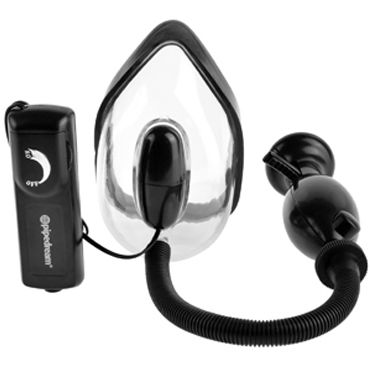 Pipedream Vibrating Pussy Pump - Вакуумная помпа для вульвы - купить в секс шопе Pipedream Vibrating Pussy Pump - Вакуумная помпа для вульвы - купить в секс шопе