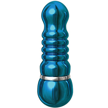 Pipedream Pure Aluminium Blue Small - Эксклюзивный вибратор небольшого размера - купить в секс шопе Pipedream Pure Aluminium Blue Small - Эксклюзивный вибратор небольшого размера - купить в секс шопе