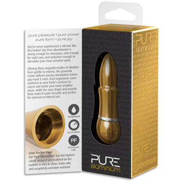 Pipedream Pure Aluminium Gold Small - фото, отзывы Pipedream Pure Aluminium Gold Small - фото, отзывы