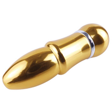 Pipedream Pure Aluminium Gold Small, Эксклюзивный вибратор небольшого размера и другие товары Pipedream с фото Pipedream Pure Aluminium Gold Small, Эксклюзивный вибратор небольшого размера и другие товары Pipedream с фото