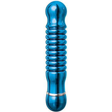 Pipedream Pure Aluminium Blue Medium - Эксклюзивный вибратор среднего размера - купить в секс шопе Pipedream Pure Aluminium Blue Medium - Эксклюзивный вибратор среднего размера - купить в секс шопе