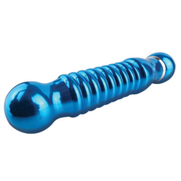 Pipedream Pure Aluminium Blue Medium, Эксклюзивный вибратор среднего размера и другие товары Pipedream с фото Pipedream Pure Aluminium Blue Medium, Эксклюзивный вибратор среднего размера и другие товары Pipedream с фото