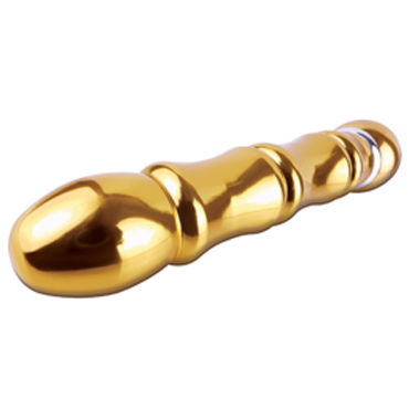 Pipedream Pure Aluminium Gold Medium, Эксклюзивный вибратор среднего размера и другие товары Pipedream с фото Pipedream Pure Aluminium Gold Medium, Эксклюзивный вибратор среднего размера и другие товары Pipedream с фото