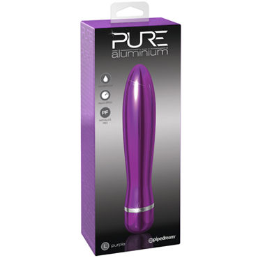 Pipedream Pure Aluminium Purple Large, Эксклюзивный вибратор большого размера Pipedream Pure Aluminium Purple Large, Эксклюзивный вибратор большого размера