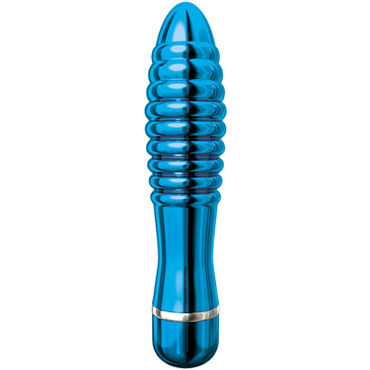 Pipedream Pure Aluminium Blue Large - Эксклюзивный вибратор большого размера - купить в секс шопе Pipedream Pure Aluminium Blue Large - Эксклюзивный вибратор большого размера - купить в секс шопе