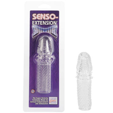 California Exotic Senso Extension, Насадка-удлинитель на пенис California Exotic Senso Extension, Насадка-удлинитель на пенис