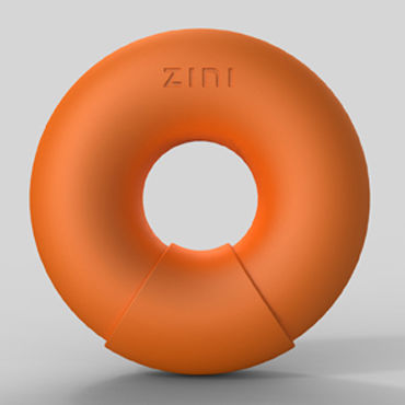 Zini Donut Orange, Универсальный гибкий вибратор Zini Donut Orange, Универсальный гибкий вибратор