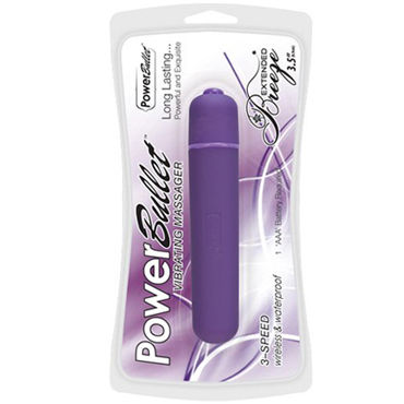 BMS Factory Power Bullet Breeze Extended Violet, Вибропуля с велюровым покрытием BMS Factory Power Bullet Breeze Extended Violet, Вибропуля с велюровым покрытием