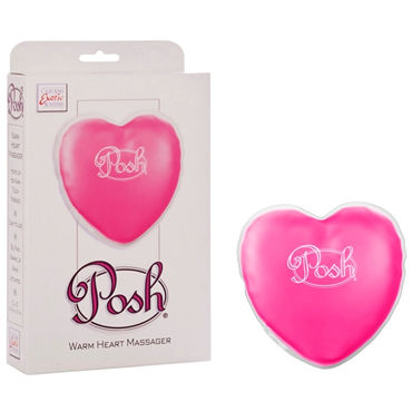 California Exotic Posh Warming Heart Massager, Массажер, нагревающийся при сгибании диска California Exotic Posh Warming Heart Massager, Массажер, нагревающийся при сгибании диска