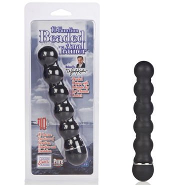 California Exotic Beaded Anal Trainer, Рельефный анальный стимулятор California Exotic Beaded Anal Trainer, Рельефный анальный стимулятор