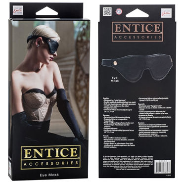 California Exotic Entice Eye Mask - Закрытая маска на глаза - купить в секс шопе California Exotic Entice Eye Mask - Закрытая маска на глаза - купить в секс шопе