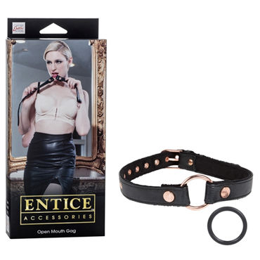 California Exotic Entice Open Mouth Gag, Кляп с резиновым кольцом California Exotic Entice Open Mouth Gag, Кляп с резиновым кольцом