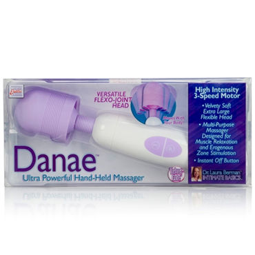 California Exotic Danae Hand Held Massager - Универсальный мощный вибромассажер - купить в секс шопе California Exotic Danae Hand Held Massager - Универсальный мощный вибромассажер - купить в секс шопе