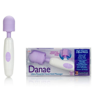 California Exotic Danae Hand Held Massager, Универсальный мощный вибромассажер California Exotic Danae Hand Held Massager, Универсальный мощный вибромассажер