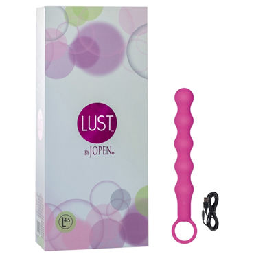 Jopen Lust L4,5, розовый, Гибкая перезаряжаемая анальная цепочка Jopen Lust L4,5, розовый, Гибкая перезаряжаемая анальная цепочка