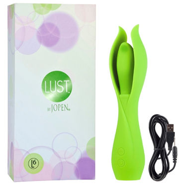 Jopen Lust L6, зеленый, Вибромассажер для стимуляции G-точки Jopen Lust L6, зеленый, Вибромассажер для стимуляции G-точки