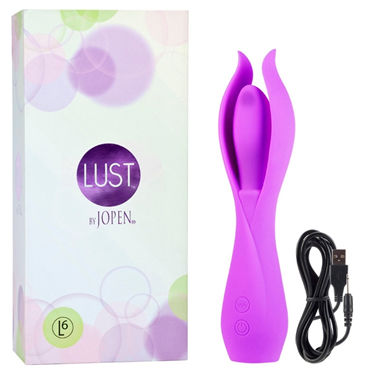 Jopen Lust L6, фиолетовый, Вибромассажер для стимуляции G-точки Jopen Lust L6, фиолетовый, Вибромассажер для стимуляции G-точки