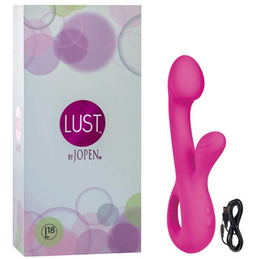 Jopen Lust L18, розовый, Многофункциональный вибратор с держателем Jopen Lust L18, розовый, Многофункциональный вибратор с держателем