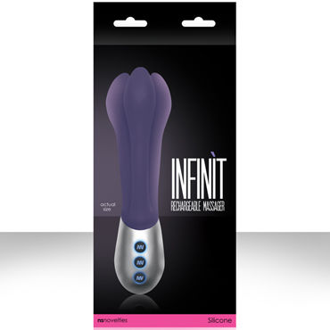 NS Novelties Infinit, фиолетовый, Оригинальный перезаряжаемый массажер NS Novelties Infinit, фиолетовый, Оригинальный перезаряжаемый массажер