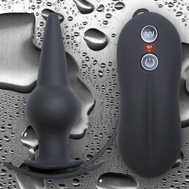 NS Novelties Tinglers Plug II, черный - Анальная пробка с вибрацией - купить в секс шопе NS Novelties Tinglers Plug II, черный - Анальная пробка с вибрацией - купить в секс шопе